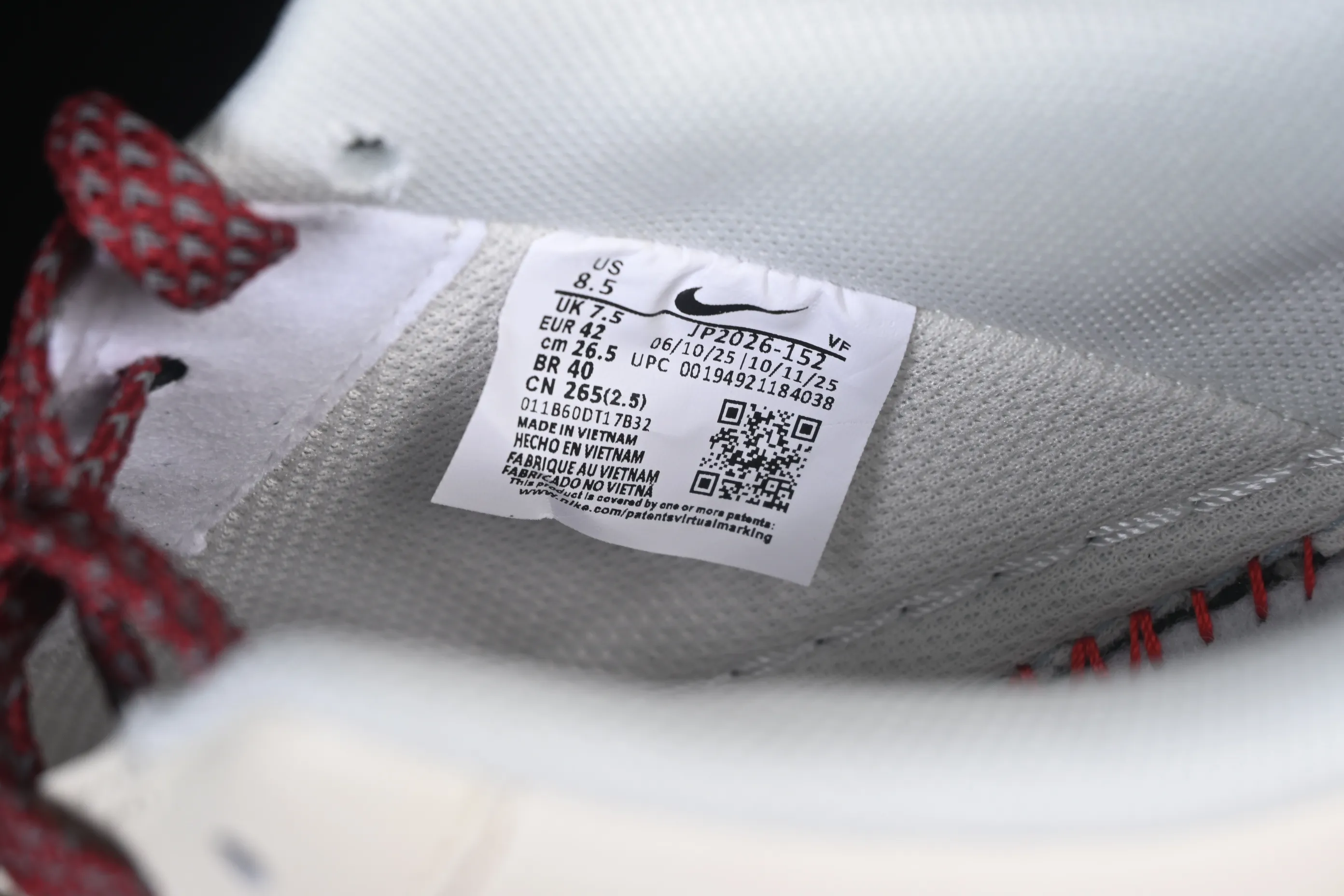 All Categories Nk Air Force 1 Air Force Series Nk Air Force 1 Low Air Force Low Nike Air Force 1'07 Low Burgundy Contrast Air Force One Low Casual Sneakers JP2026-152